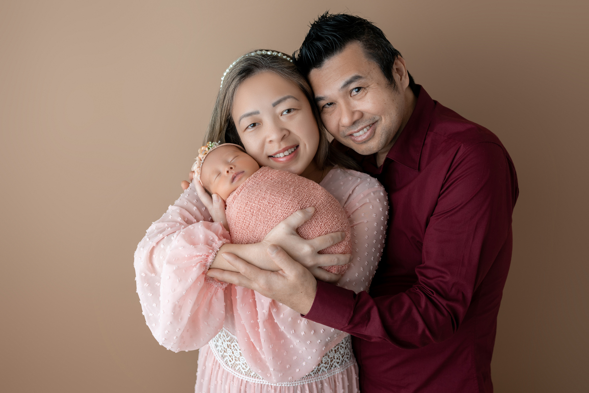 Os primeiros dias da tão amada e esperada filha de Claudio e Andrea.