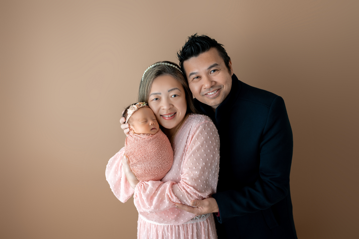 Os primeiros dias da tão amada e esperada filha de Claudio e Andrea.