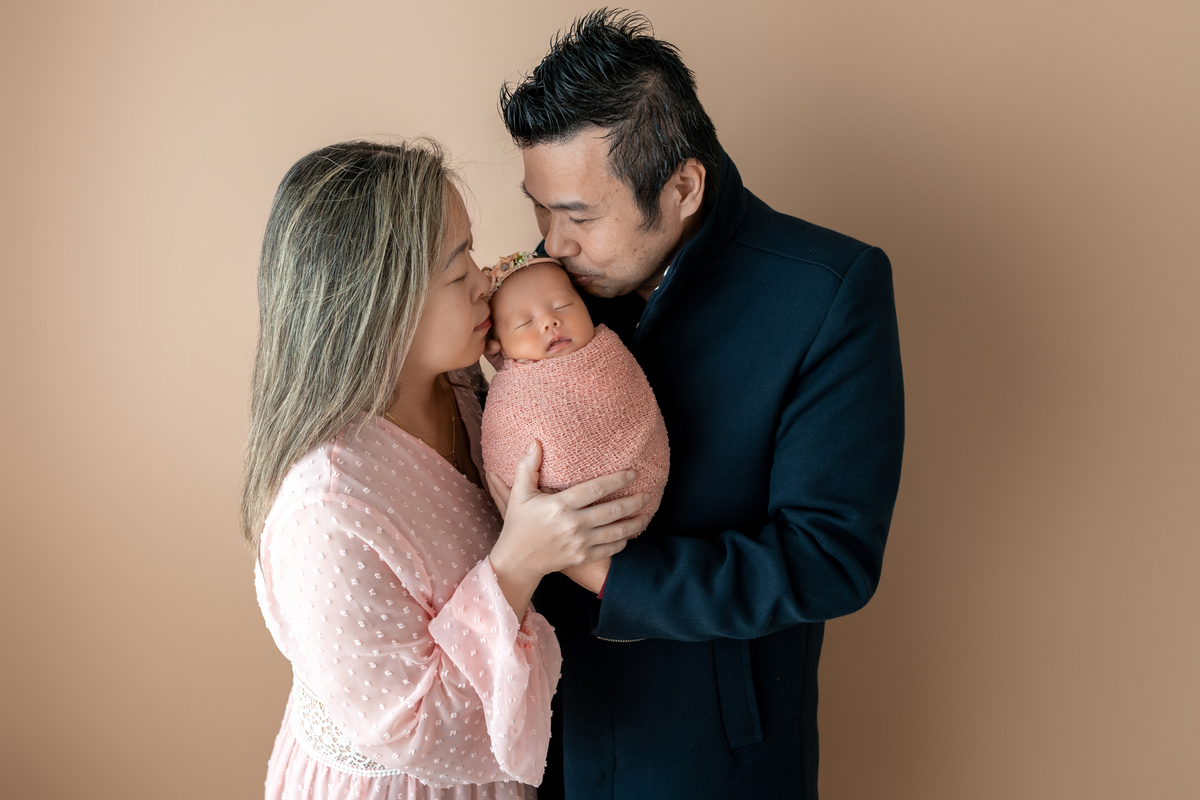 Os primeiros dias da tão amada e esperada filha de Claudio e Andrea.