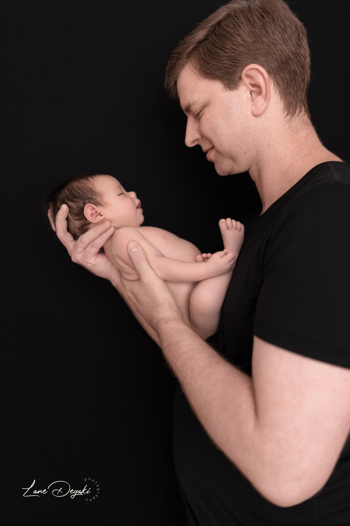 Gael com 21 dias de vida. Bebê calminho e muito fofo. 