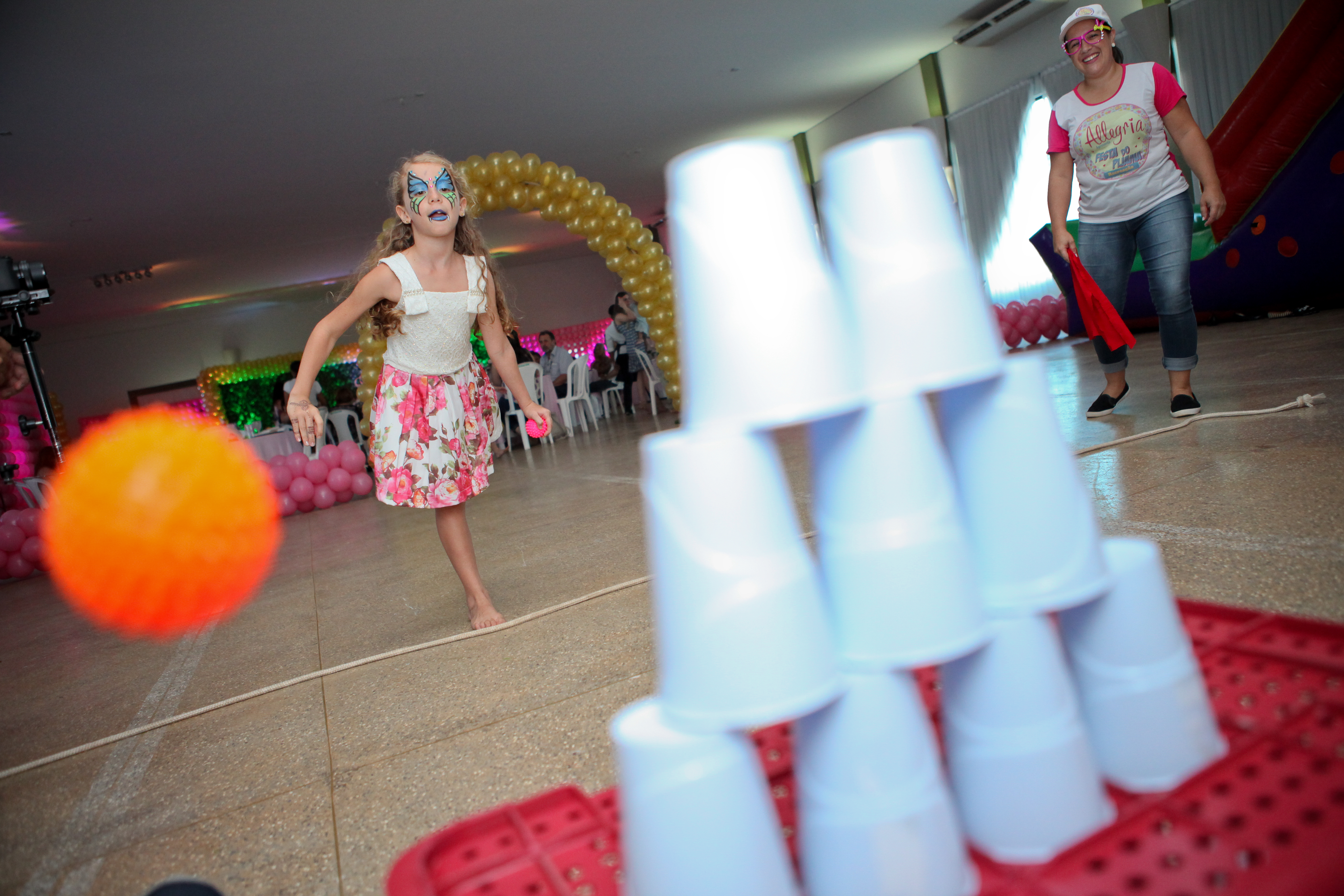 Aniversário de 1 Aninho da Alice - realizado em Sorriso MT - Leo Matsuda Fotografias