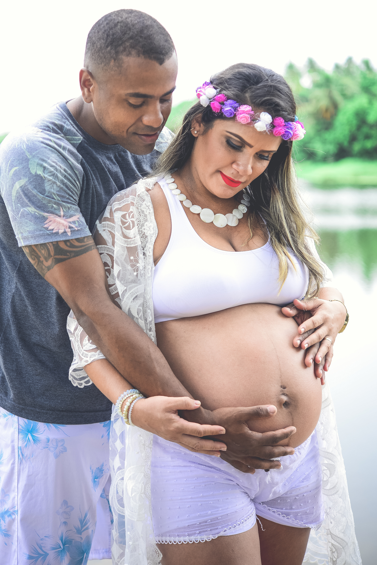 Ensaio Gestante Isi Sousa - Vizoom Photo