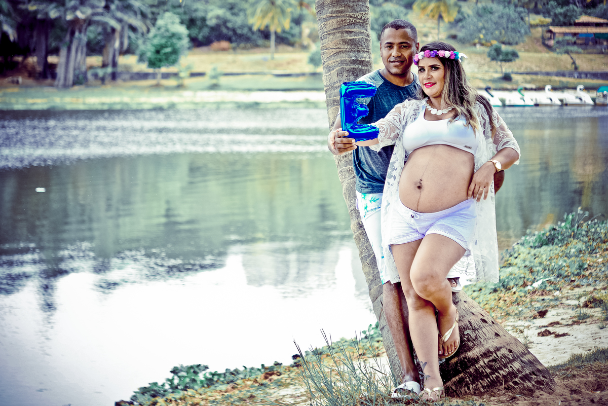 Ensaio Gestante Isi Sousa - Vizoom Photo