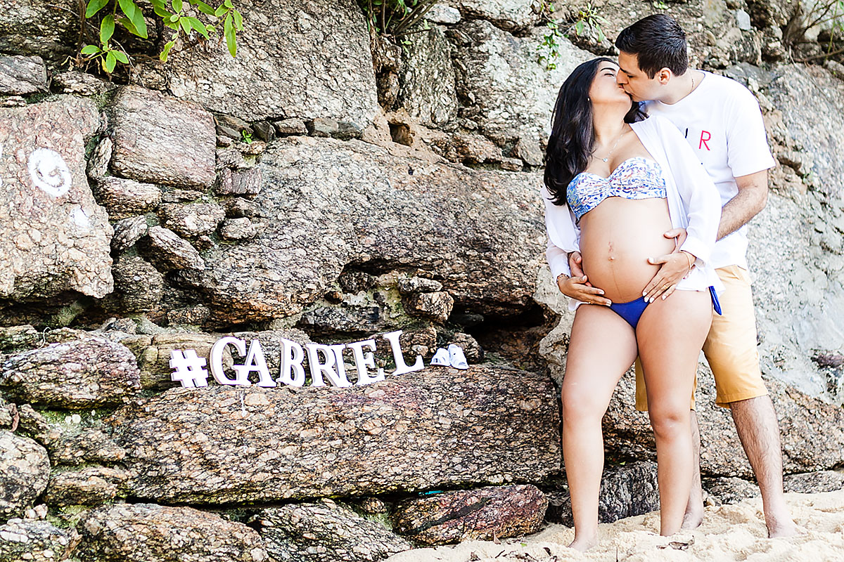 ensaio gestante na praia vermelha, urca, rio de janeiro, rj