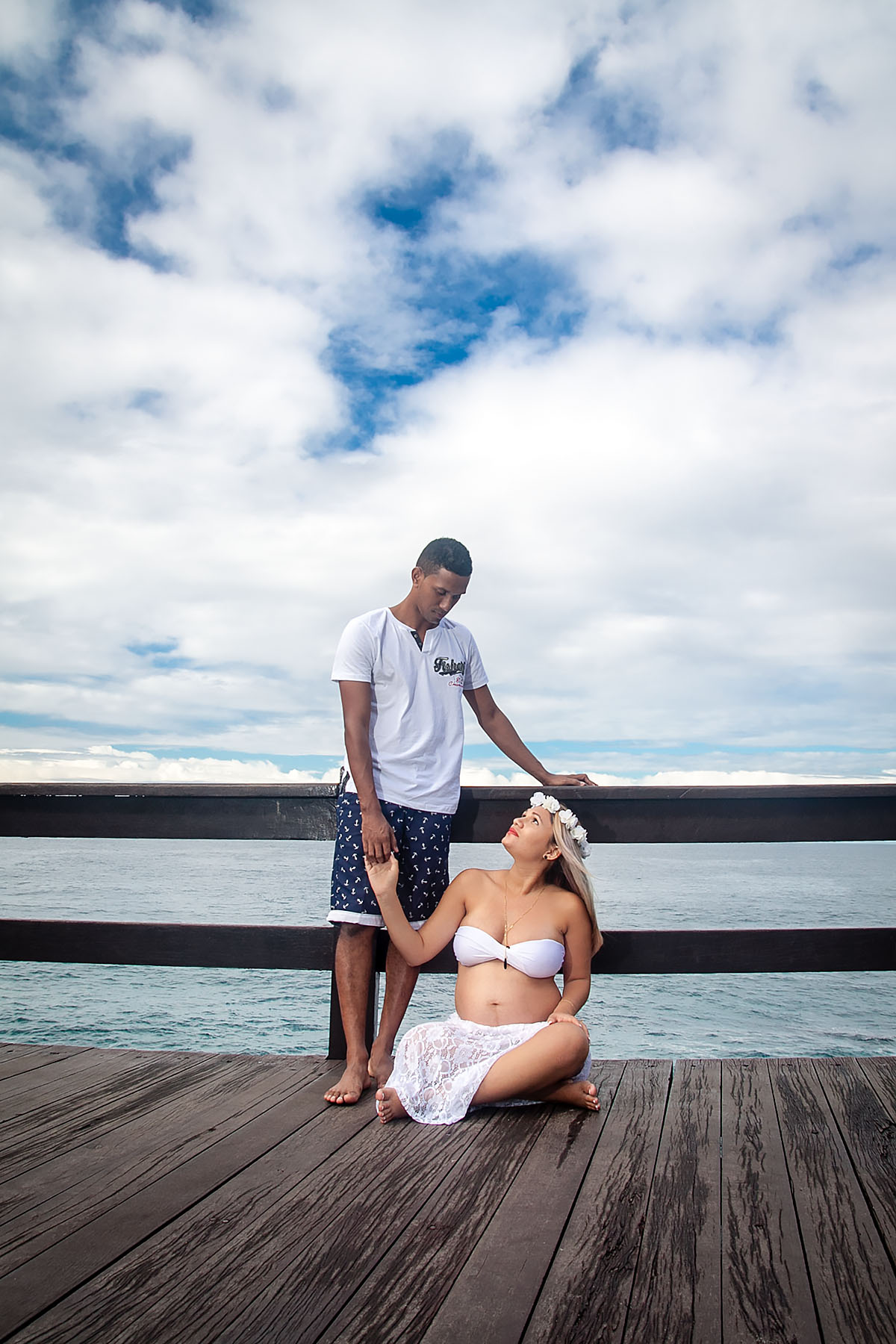 ensaio gestante na praia do leblon, rio de janeiro, rj