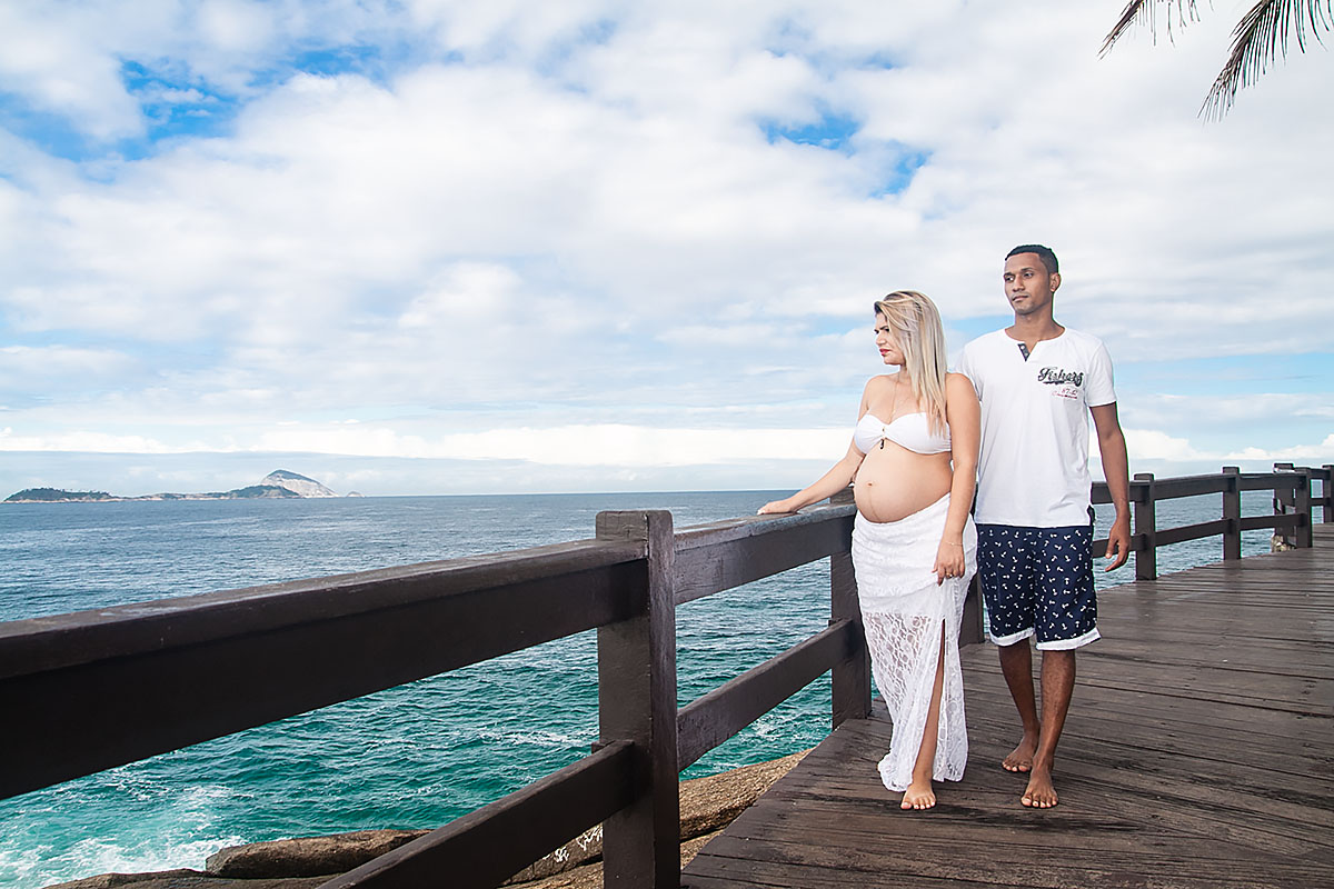 ensaio gestante na praia do leblon, rio de janeiro, rj