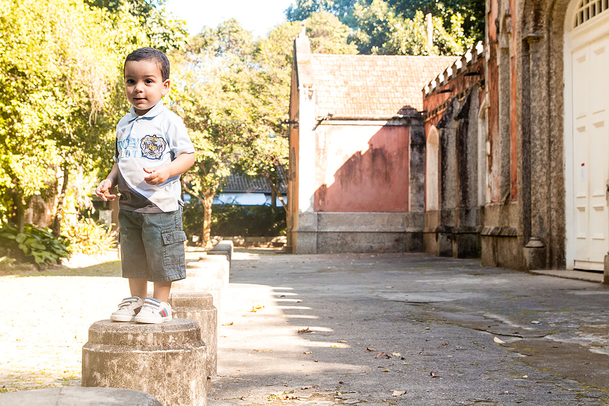 ensaio infantil do enzo no parque lage, jardim botânico, rj