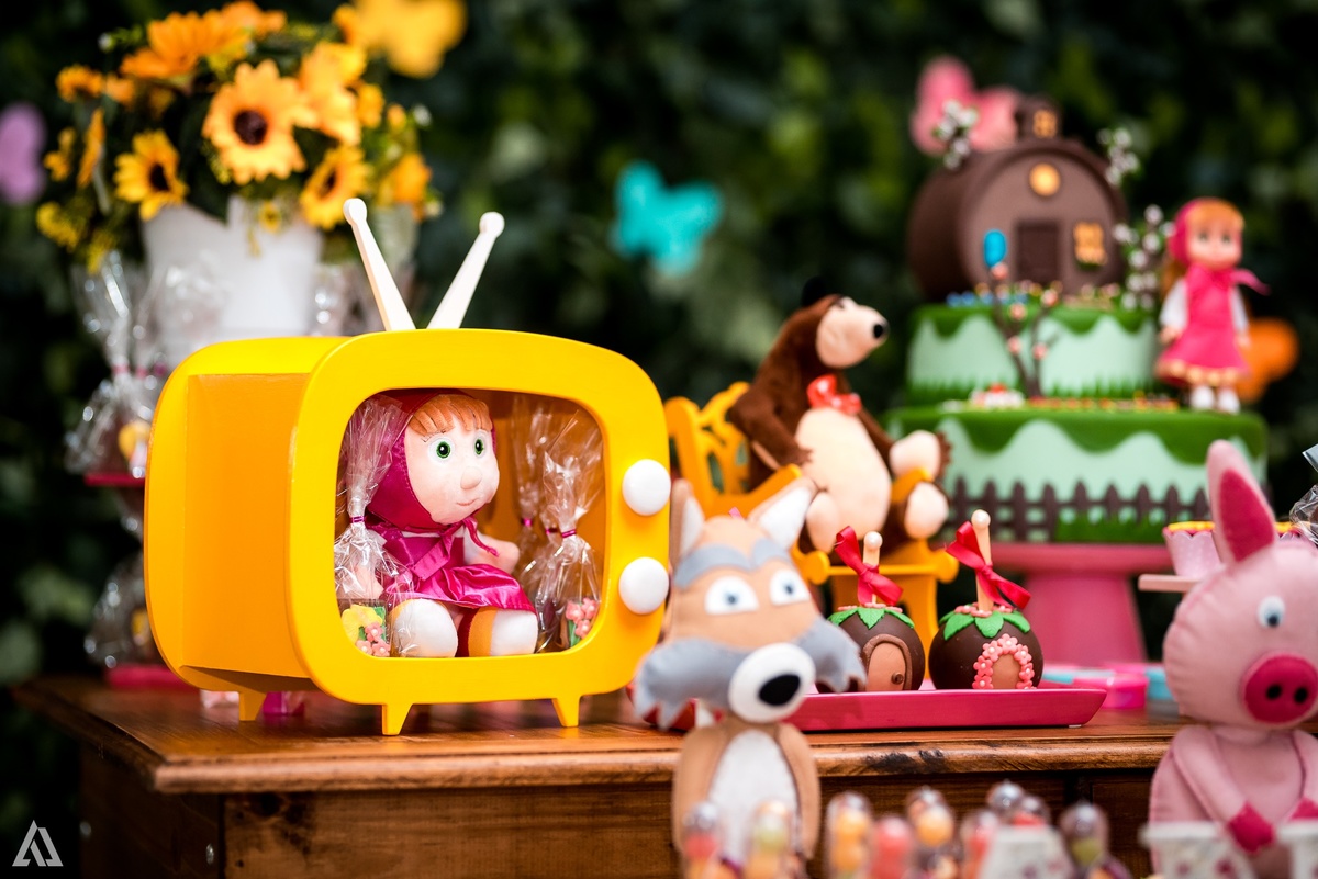 Aniversário Infantil Alex Jardim Fotografia Masha e o Urso Fotógrafo Resende Itatiaia Porto Real Quatis Barra Mansa Volta Redonda 