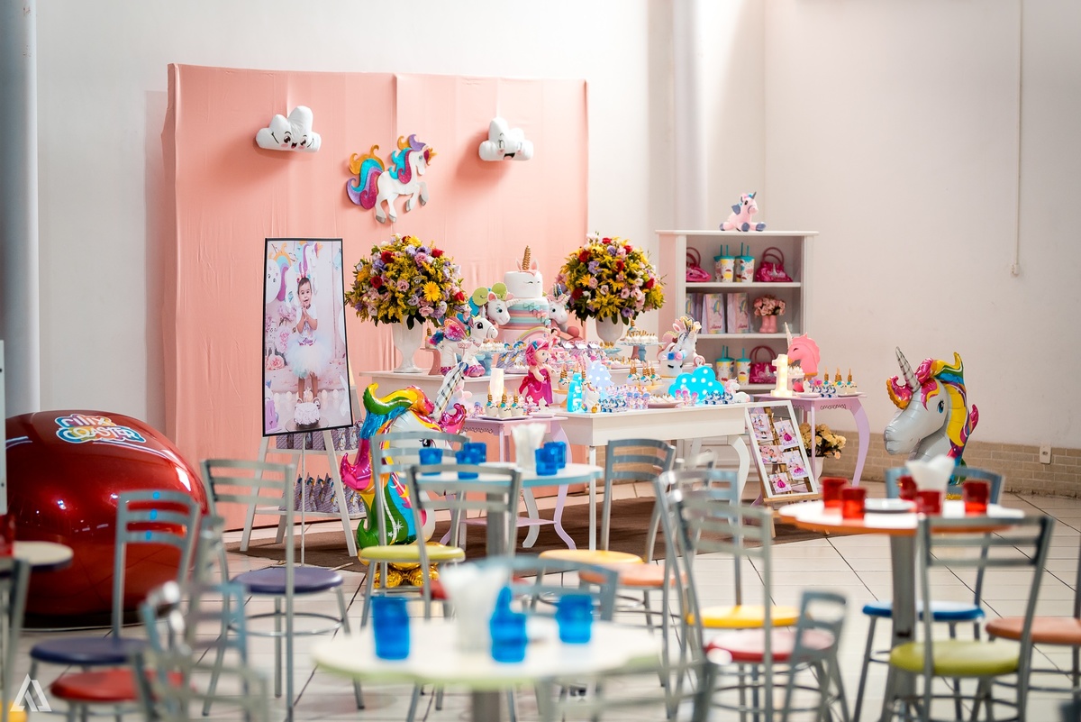 Aniversário Infantil Alex Jardim Fotografia Unicórnio Fotógrafo Resende Itatiaia Porto Real Quatis Barra Mansa Volta Redonda Buffet Pintou Alegria 