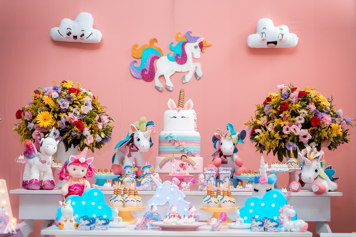 Aniversário Infantil Alex Jardim Fotografia Unicórnio Fotógrafo Resende Itatiaia Porto Real Quatis Barra Mansa Volta Redonda Buffet Pintou Alegria 