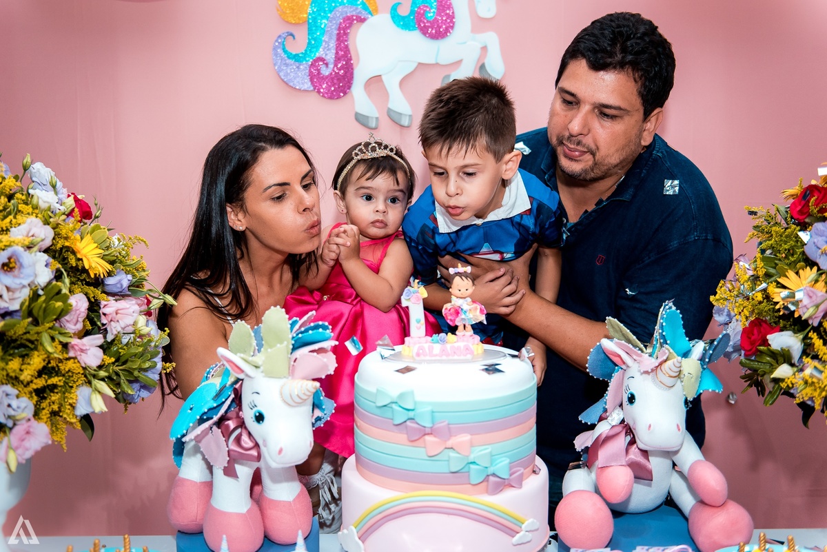 Aniversário Infantil Alex Jardim Fotografia Unicórnio Fotógrafo Resende Itatiaia Porto Real Quatis Barra Mansa Volta Redonda Buffet Pintou Alegria 