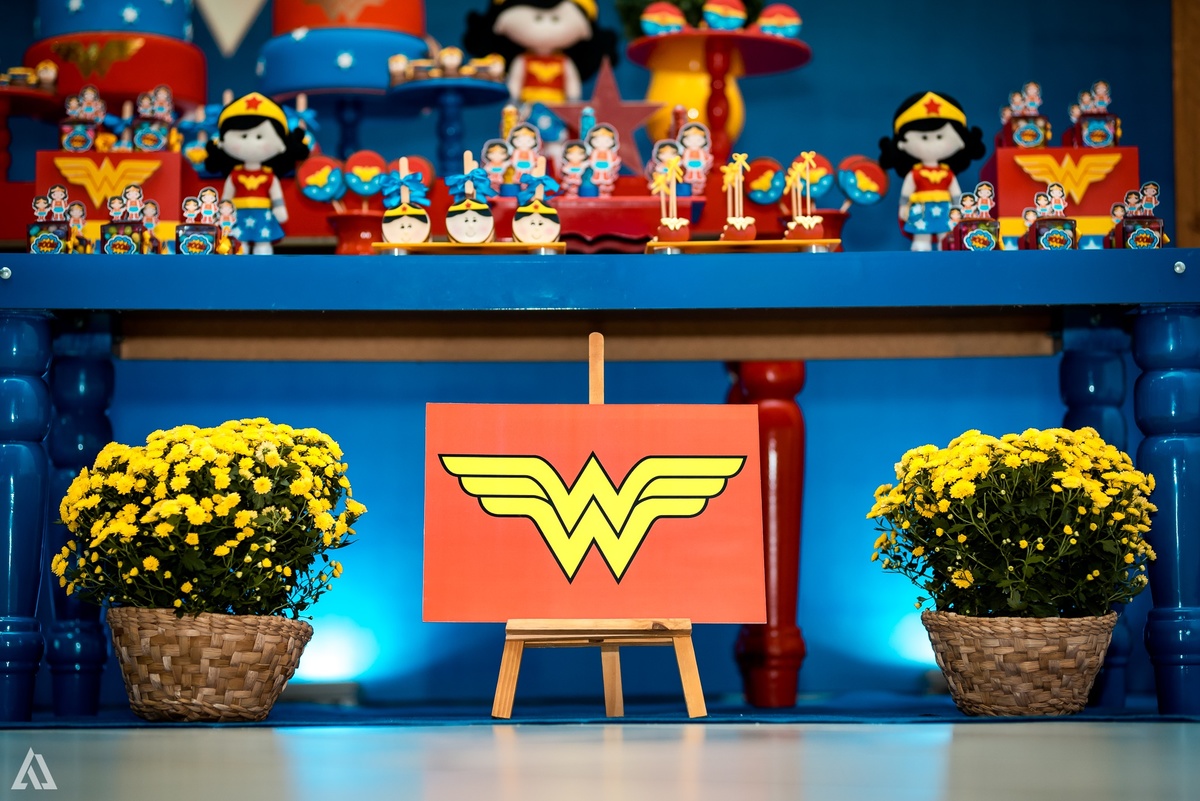 Aniversário Infantil Mulher Maravilha Alex Jardim Fotografia Fotógrafo Resende Itatiaia Porto Real Quatis Barra Mansa Volta Redonda Buffet Pintou Alegria 