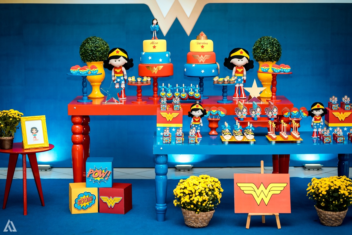 Aniversário Infantil Mulher Maravilha Alex Jardim Fotografia Fotógrafo Resende Itatiaia Porto Real Quatis Barra Mansa Volta Redonda Buffet Pintou Alegria 