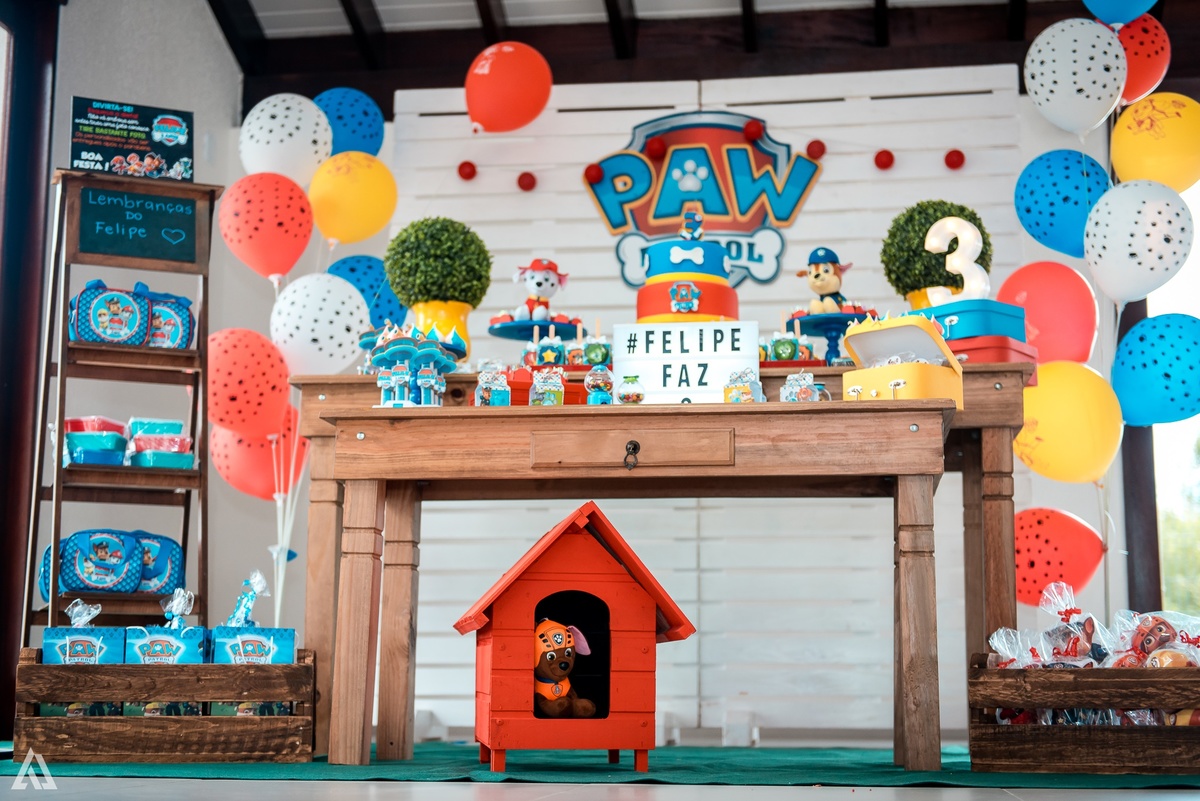 Aniversário Infantil Patrulha Canina Alex Jardim Fotografia Fotógrafo Resende Itatiaia Penedo Porto Real Quatis Barra Mansa Volta Redonda 
