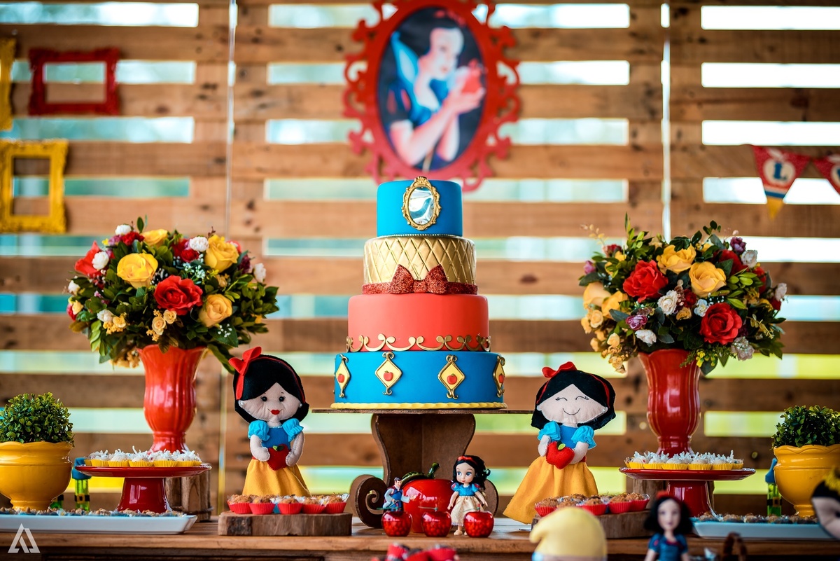 Aniversário Festa Infantil Branca de Neve Alex Jardim Fotografia Fotógrafo Resende Itatiaia Porto Real Quatis Barra Mansa Volta Redonda 