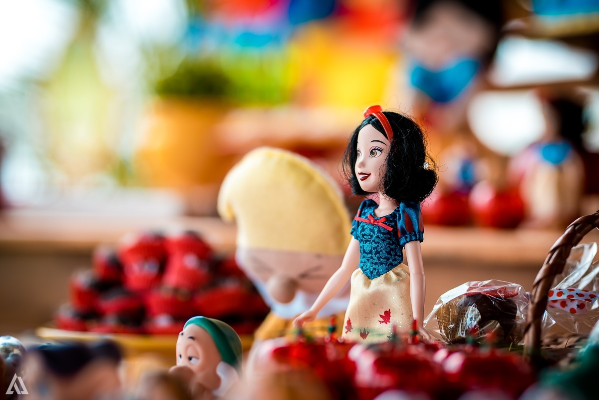 Aniversário Festa Infantil Branca de Neve Alex Jardim Fotografia Fotógrafo Resende Itatiaia Porto Real Quatis Barra Mansa Volta Redonda 