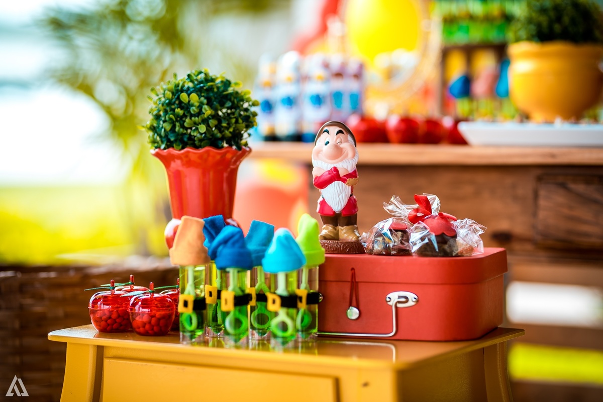 Aniversário Festa Infantil Branca de Neve Alex Jardim Fotografia Fotógrafo Resende Itatiaia Porto Real Quatis Barra Mansa Volta Redonda 