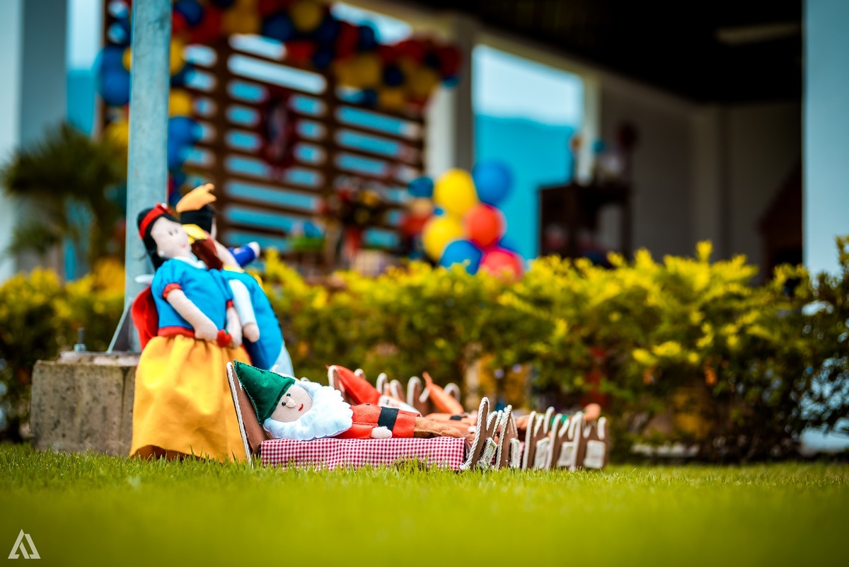 Aniversário Festa Infantil Branca de Neve Alex Jardim Fotografia Fotógrafo Resende Itatiaia Porto Real Quatis Barra Mansa Volta Redonda 