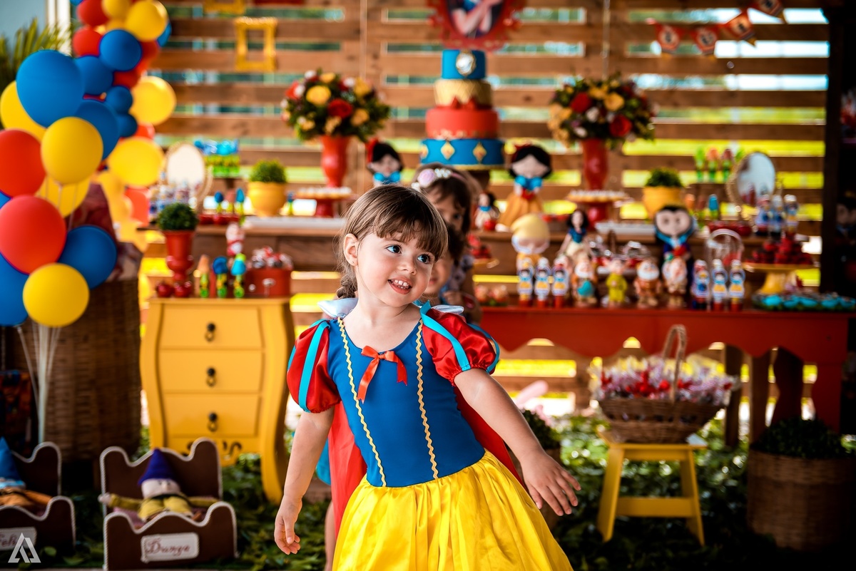 Aniversário Festa Infantil Branca de Neve Alex Jardim Fotografia Fotógrafo Resende Itatiaia Porto Real Quatis Barra Mansa Volta Redonda 