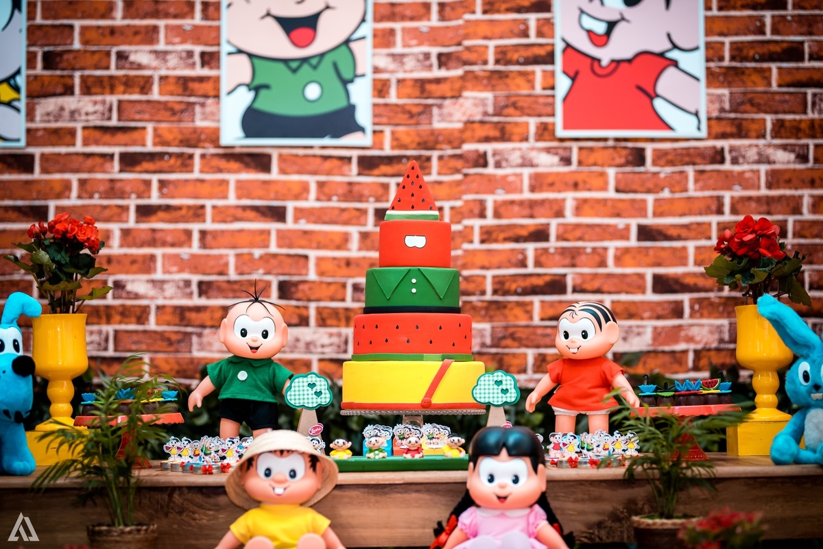 Aniversário Infantil Festa Turma da Mônica Alex Jardim Fotografia Fotógrafo Resende Itatiaia Penedo Porto Real Quatis Barra Mansa Volta Redonda Buffet Pintou Alegria