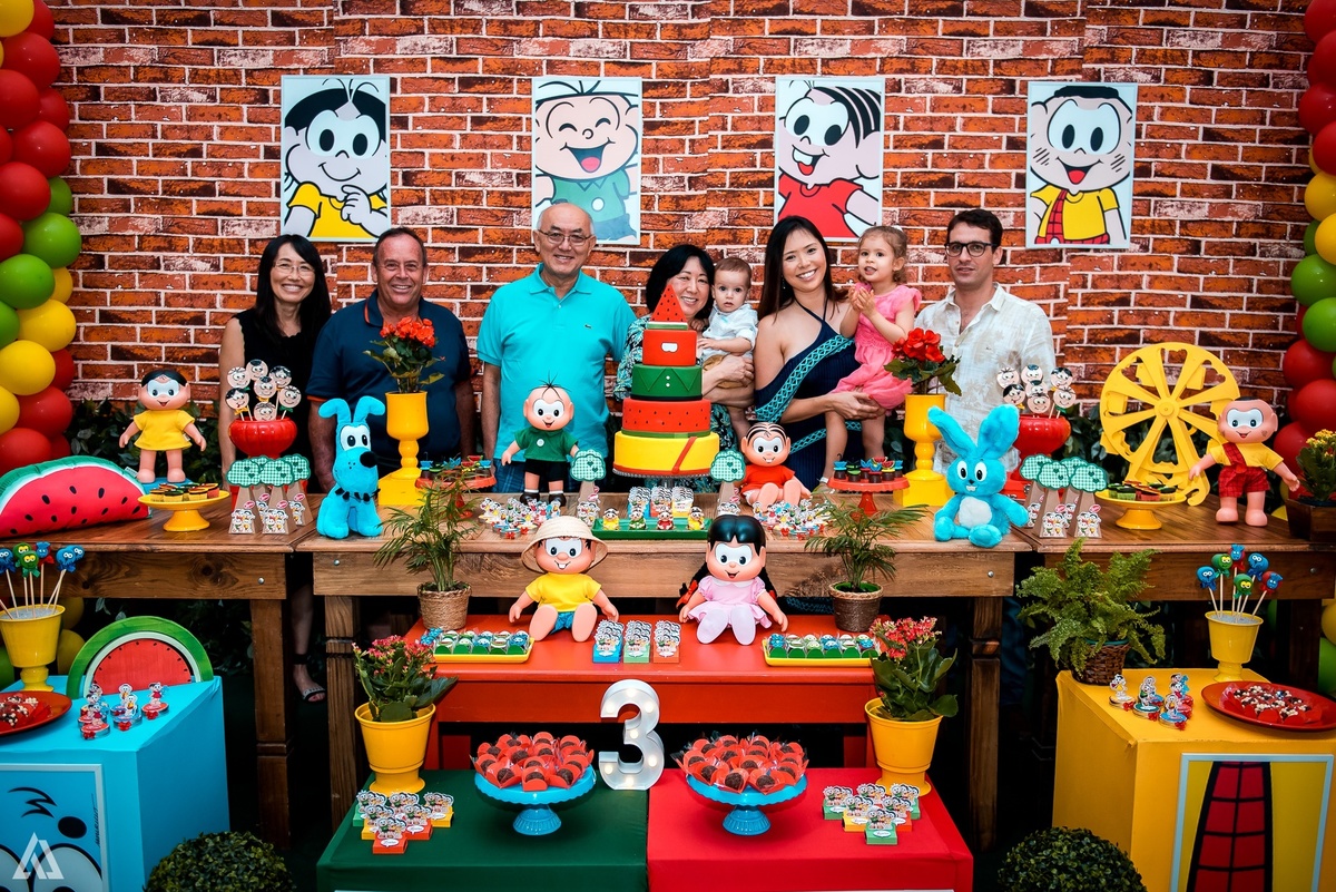 Aniversário Infantil Festa Turma da Mônica Alex Jardim Fotografia Fotógrafo Resende Itatiaia Penedo Porto Real Quatis Barra Mansa Volta Redonda Buffet Pintou Alegria