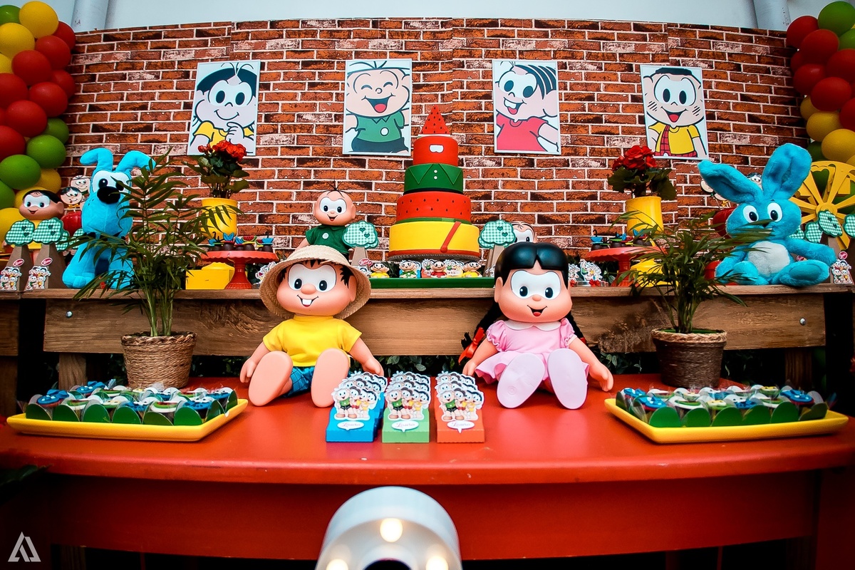 Aniversário Infantil Festa Turma da Mônica Alex Jardim Fotografia Fotógrafo Resende Itatiaia Penedo Porto Real Quatis Barra Mansa Volta Redonda Buffet Pintou Alegria
