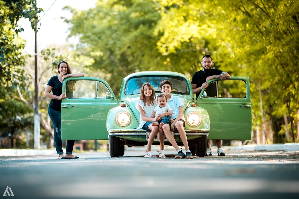 Ensaio Book Família Lifestyle Dia das Mães Alex Jardim Fotografia Fotógrafo Resende Itatiaia Penedo Porto Real Quatis Barra Mansa Volta Redonda Fusca