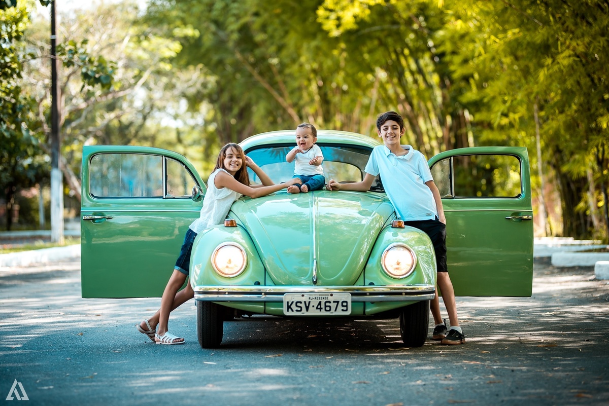 Ensaio Book Família Lifestyle Dia das Mães Alex Jardim Fotografia Fotógrafo Resende Itatiaia Penedo Porto Real Quatis Barra Mansa Volta Redonda Fusca