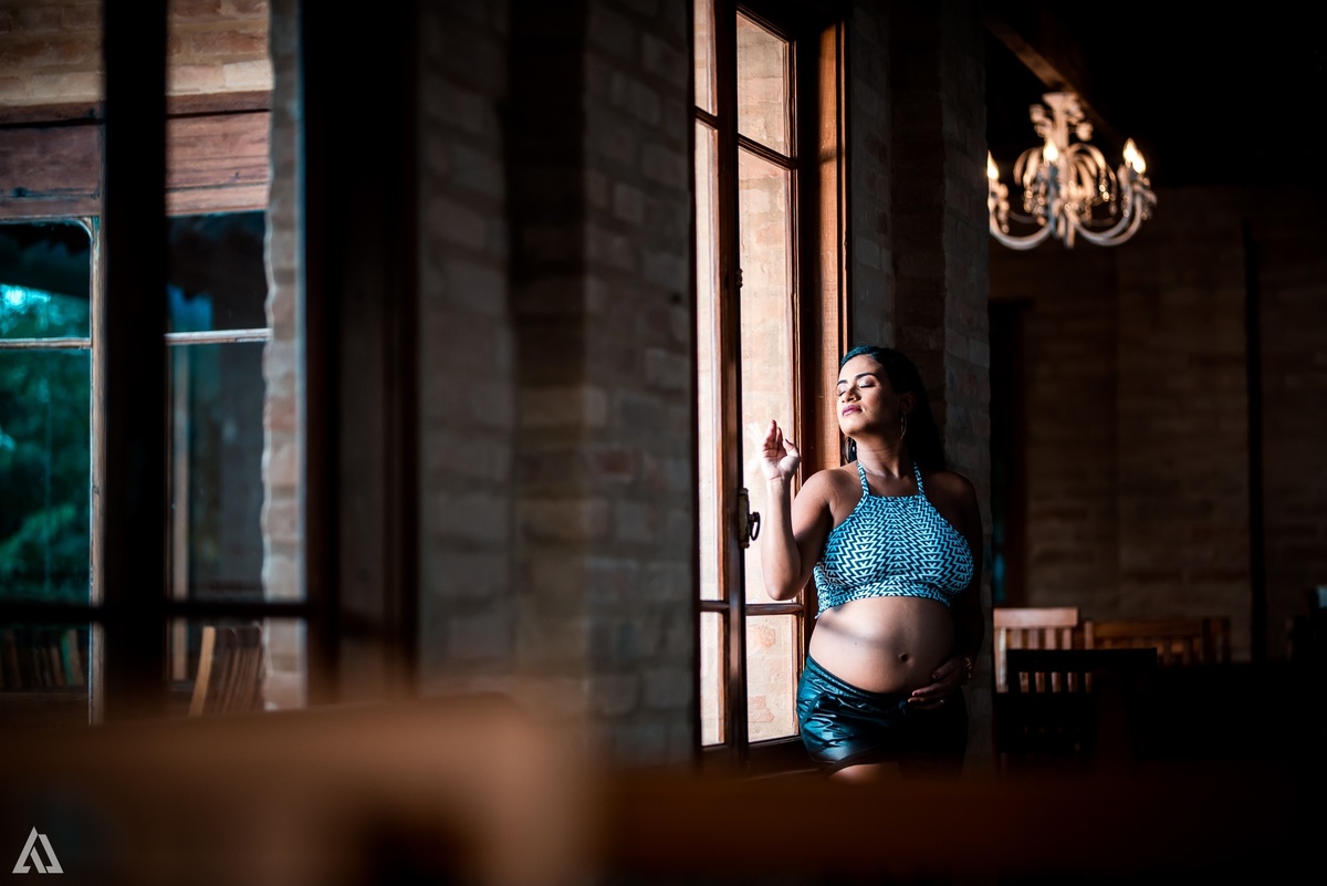 Ensaio Book Gestante Nua Lingerie Cachorro Alex Jardim Fotografia Fotógrafo Resende Itatiaia Penedo Porto Real Quatis Barra Mansa Volta Redonda Galpão Mix