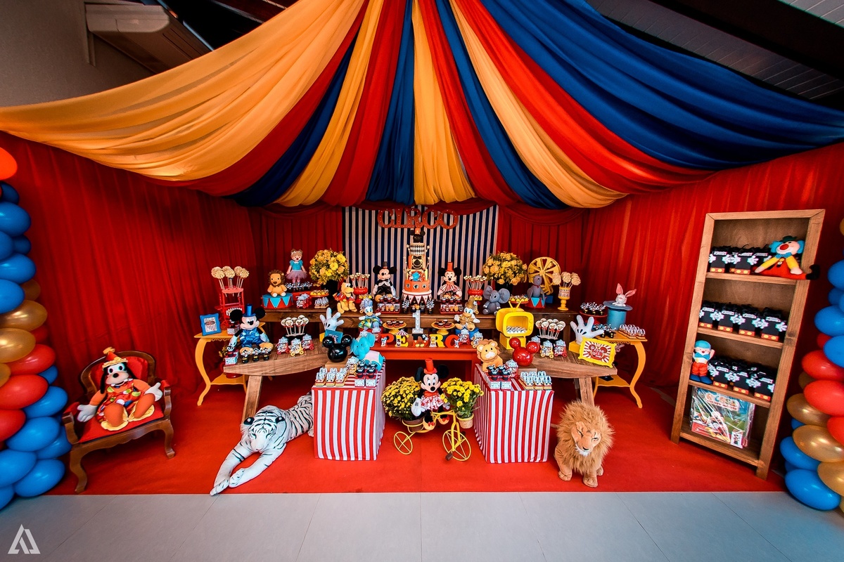 Aniversário Festa Infantil Circo do Mickey Alex Jardim Fotografia Fotógrafo Resende Itatiaia Porto Real Quatis Barra Mansa Volta Redonda Terras AlphaVille 