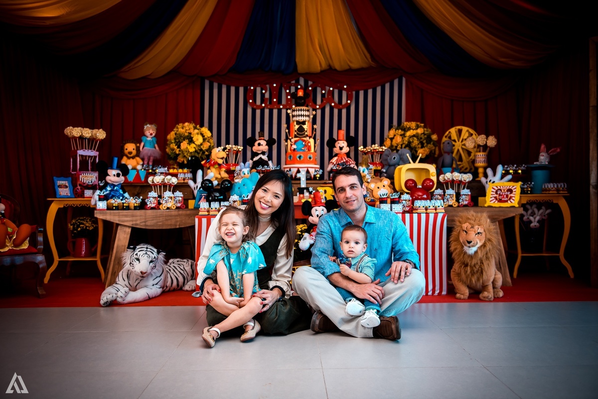 Aniversário Festa Infantil Circo do Mickey Alex Jardim Fotografia Fotógrafo Resende Itatiaia Porto Real Quatis Barra Mansa Volta Redonda Terras AlphaVille 