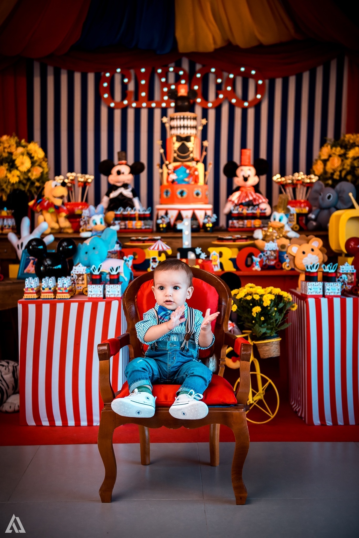 Aniversário Festa Infantil Circo do Mickey Alex Jardim Fotografia Fotógrafo Resende Itatiaia Porto Real Quatis Barra Mansa Volta Redonda Terras AlphaVille 