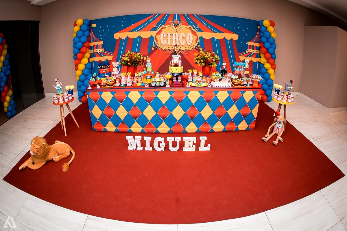 Aniversário Festa Infantil Circo Alex Jardim Fotografia Fotógrafo Resende Itatiaia Porto Real Quatis Barra Mansa Volta Redonda Terras AlphaVille 