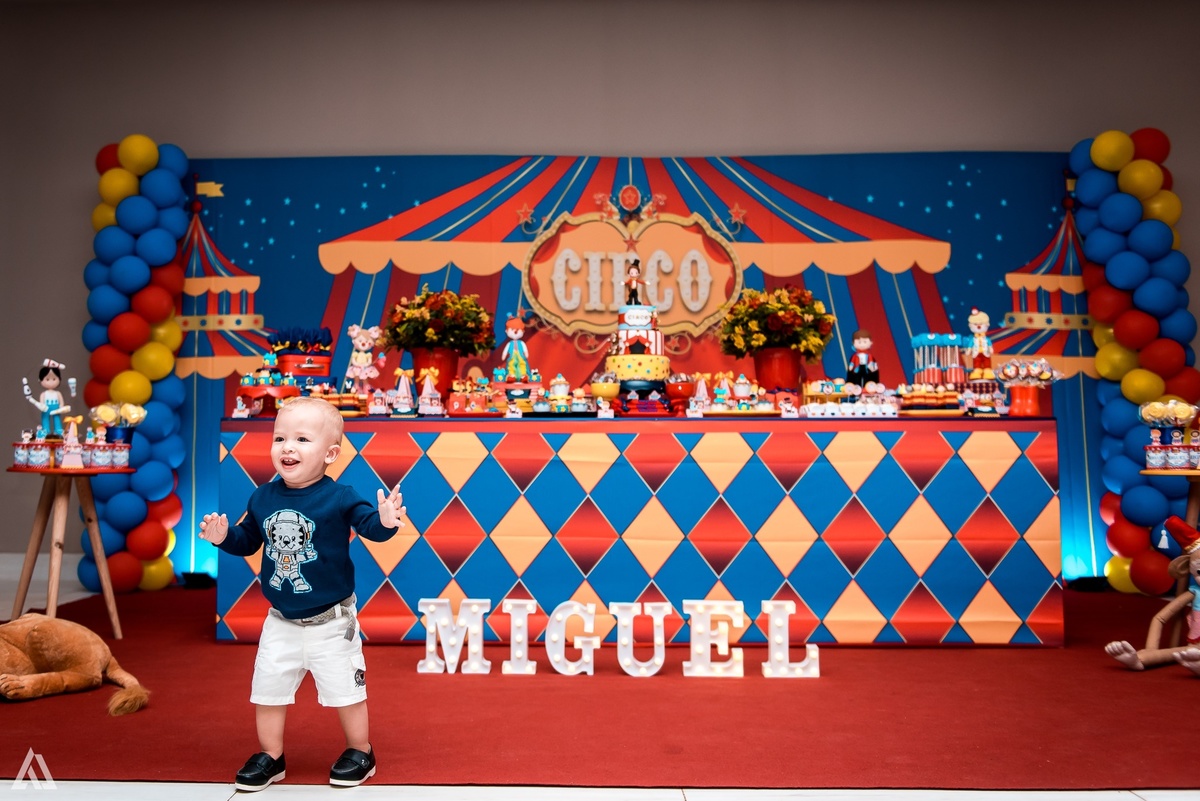 Aniversário Festa Infantil Circo Alex Jardim Fotografia Fotógrafo Resende Itatiaia Porto Real Quatis Barra Mansa Volta Redonda Terras AlphaVille 
