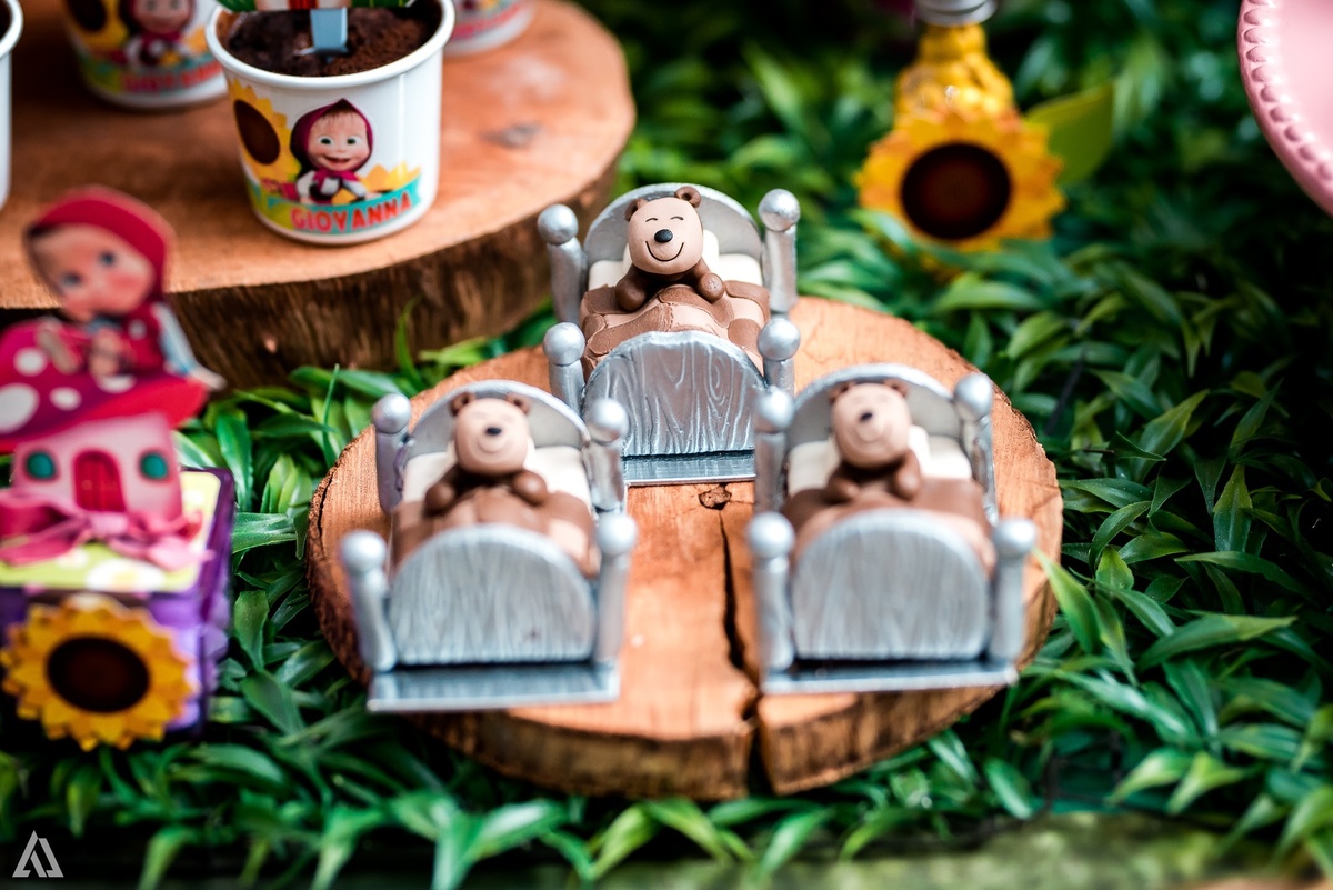 Aniversário Infantil Festa Masha e o Urso Alex Jardim Fotografia Fotógrafo Resende Itatiaia Penedo Porto Real Quatis Barra Mansa Volta Redonda Buffet Pintou Alegria