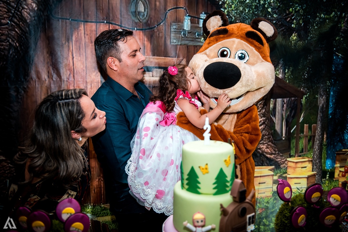 Aniversário Infantil Festa Masha e o Urso Alex Jardim Fotografia Fotógrafo Resende Itatiaia Penedo Porto Real Quatis Barra Mansa Volta Redonda Buffet Pintou Alegria
