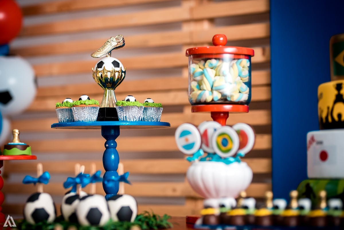 Aniversário Infantil Festa Copa do Mundo Alex Jardim Fotografia Fotógrafo Resende Itatiaia Penedo Porto Real Quatis Barra Mansa Volta Redonda Buffet Pintou Alegria