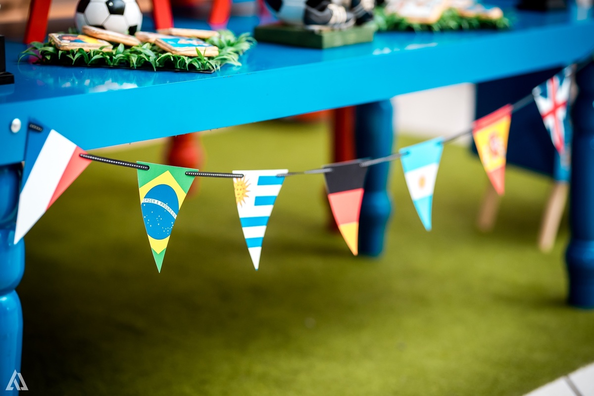 Aniversário Infantil Festa Copa do Mundo Alex Jardim Fotografia Fotógrafo Resende Itatiaia Penedo Porto Real Quatis Barra Mansa Volta Redonda Buffet Pintou Alegria