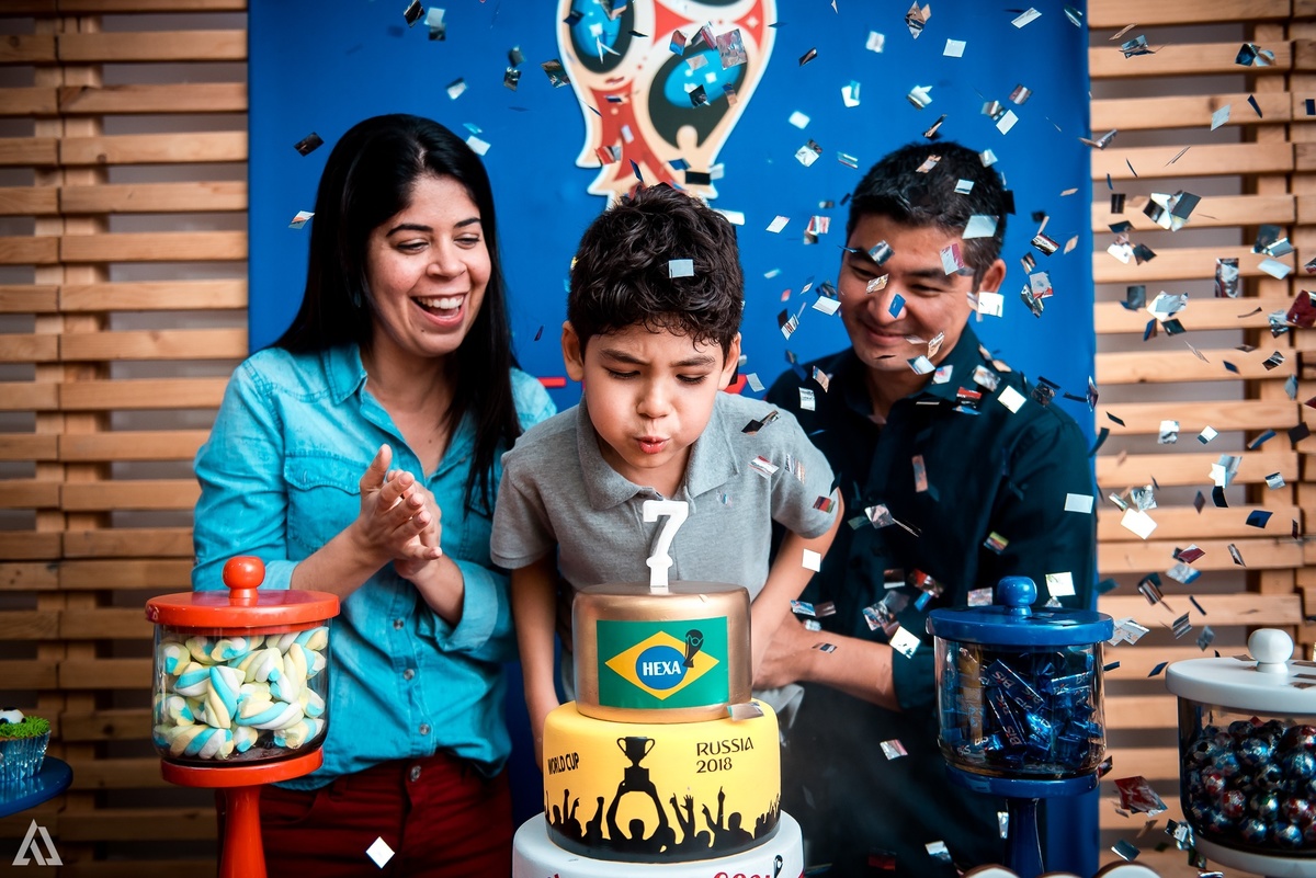 Aniversário Infantil Festa Copa do Mundo Alex Jardim Fotografia Fotógrafo Resende Itatiaia Penedo Porto Real Quatis Barra Mansa Volta Redonda Buffet Pintou Alegria