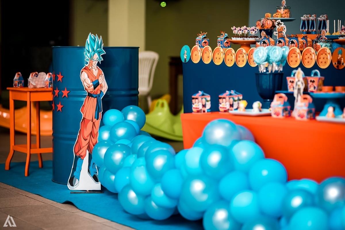 Aniversário Infantil Dragon Ball Alex Jardim Fotografia Fotógrafo Resende Itatiaia Penedo Porto Real Quatis Barra Mansa Volta Redonda Pintando o 7