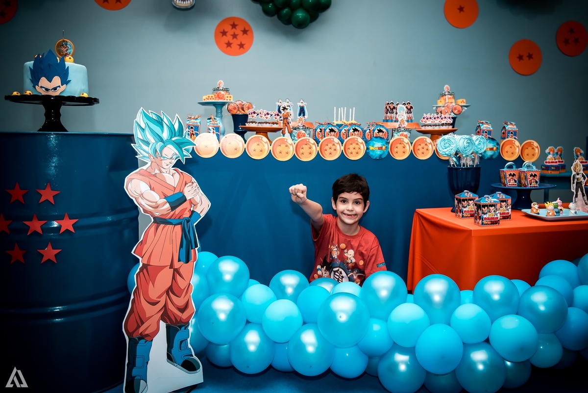 Aniversário Infantil Dragon Ball Alex Jardim Fotografia Fotógrafo Resende Itatiaia Penedo Porto Real Quatis Barra Mansa Volta Redonda Pintando o 7