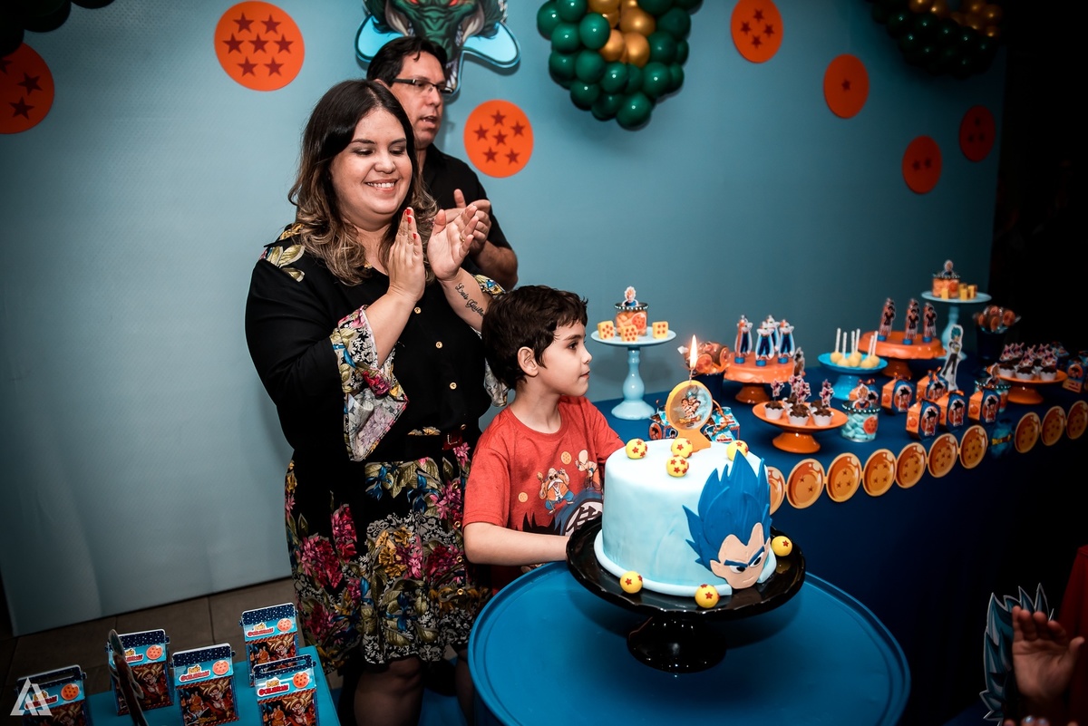 Aniversário Infantil Dragon Ball Alex Jardim Fotografia Fotógrafo Resende Itatiaia Penedo Porto Real Quatis Barra Mansa Volta Redonda Pintando o 7