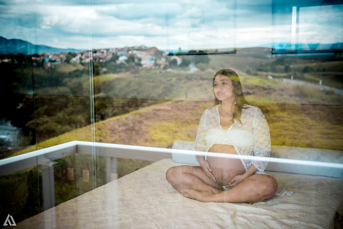Ensaio Book Gestante Lifestyle Lingerie Alex Jardim Fotografia Fotógrafo Resende Itatiaia Penedo Porto Real Quatis Barra Mansa Volta Redonda