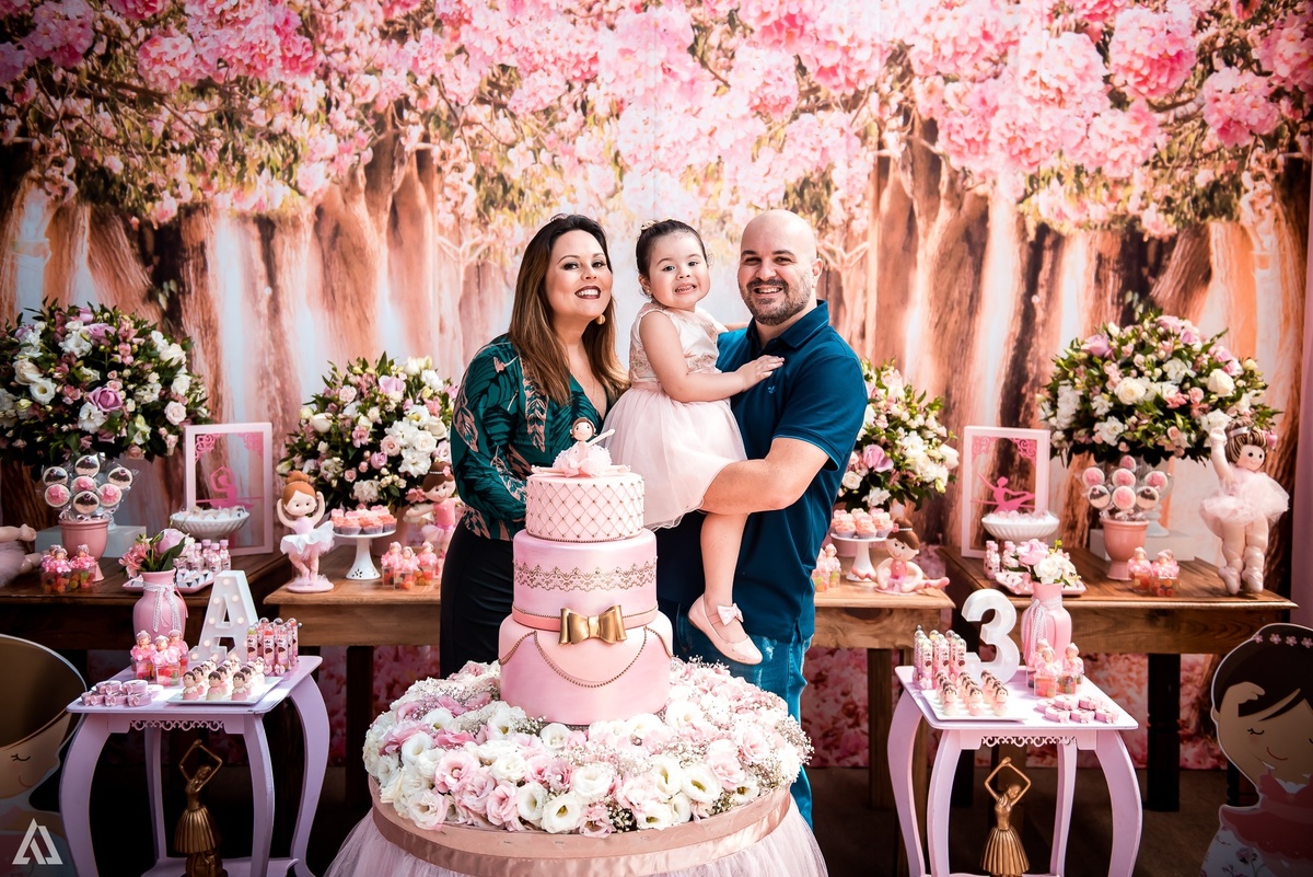 Aniversário Infantil Bailarina Alex Jardim Fotografia Fotógrafo Resende Itatiaia Penedo Porto Real Quatis Barra Mansa Volta Redonda Buffet Pintou Alegria