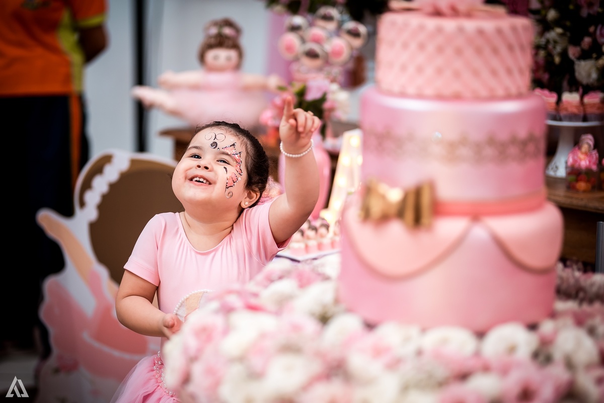 Aniversário Infantil Bailarina Alex Jardim Fotografia Fotógrafo Resende Itatiaia Penedo Porto Real Quatis Barra Mansa Volta Redonda Buffet Pintou Alegria