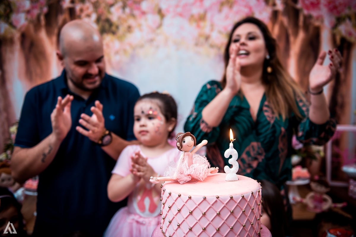 Aniversário Infantil Bailarina Alex Jardim Fotografia Fotógrafo Resende Itatiaia Penedo Porto Real Quatis Barra Mansa Volta Redonda Buffet Pintou Alegria