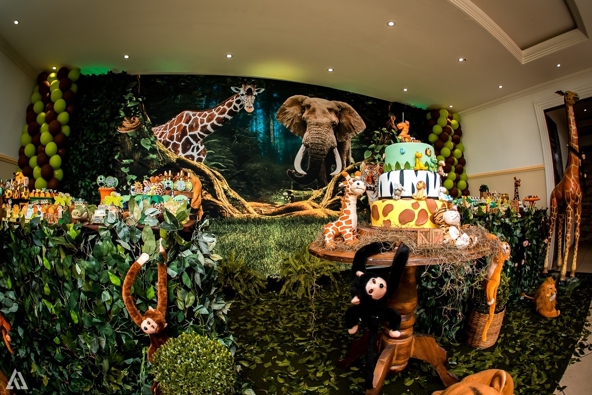 Aniversário Infantil Safari Alex Jardim Fotografia Fotógrafo Resende Itatiaia Penedo Porto Real Quatis Barra Mansa Volta Redonda Espaço Montana Eventos