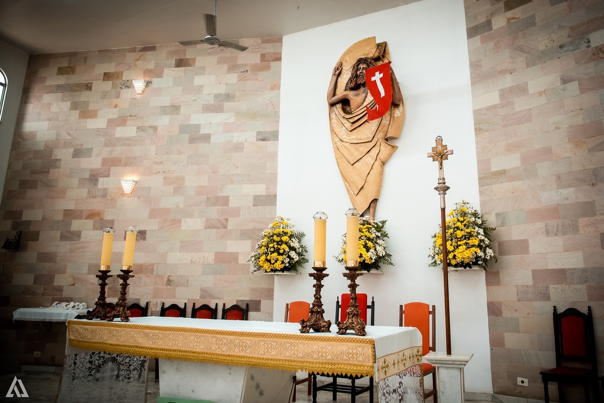 Cerimônia de batismo batizado Alex Jardim Fotografia Fotógrafo Resende Itatiaia Penedo Porto Real Quatis Barra Mansa Volta Redonda Igreja do Cristo Ressuscitado