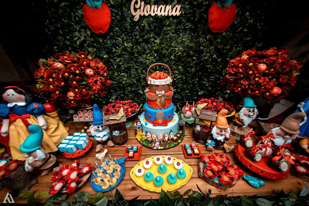 Aniversário Infantil Branca de Neve Alex Jardim Fotografia Fotógrafo Resende Itatiaia Penedo Porto Real Quatis Barra Mansa Volta Redonda