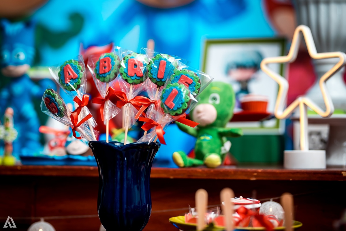 Aniversário Infantil PJ Masks Alex Jardim Fotografia Fotógrafo Resende Itatiaia Penedo Porto Real Quatis Barra Mansa Volta Redonda Celebrare Casa de Eventos